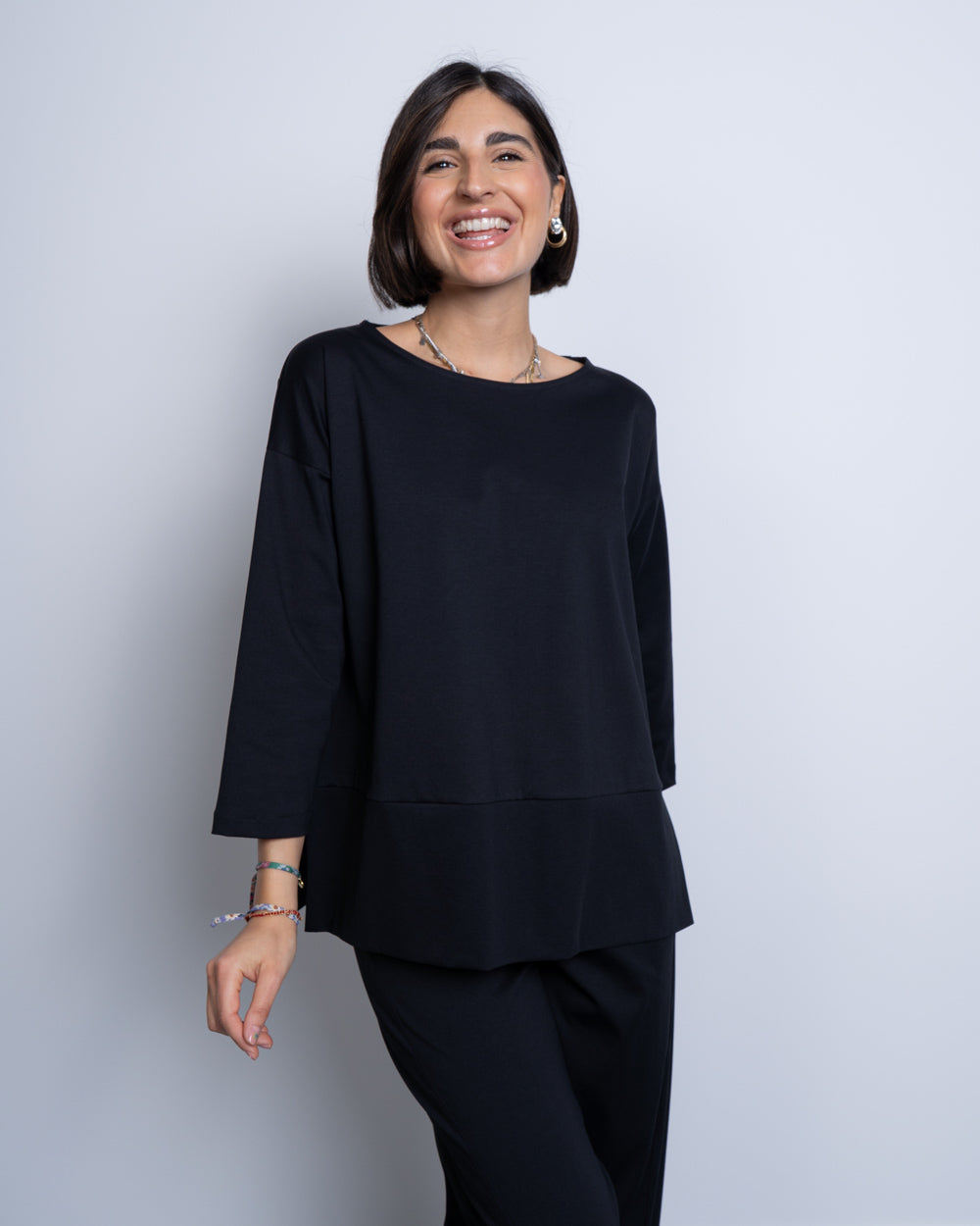 BLUSA NUNZIA NERO