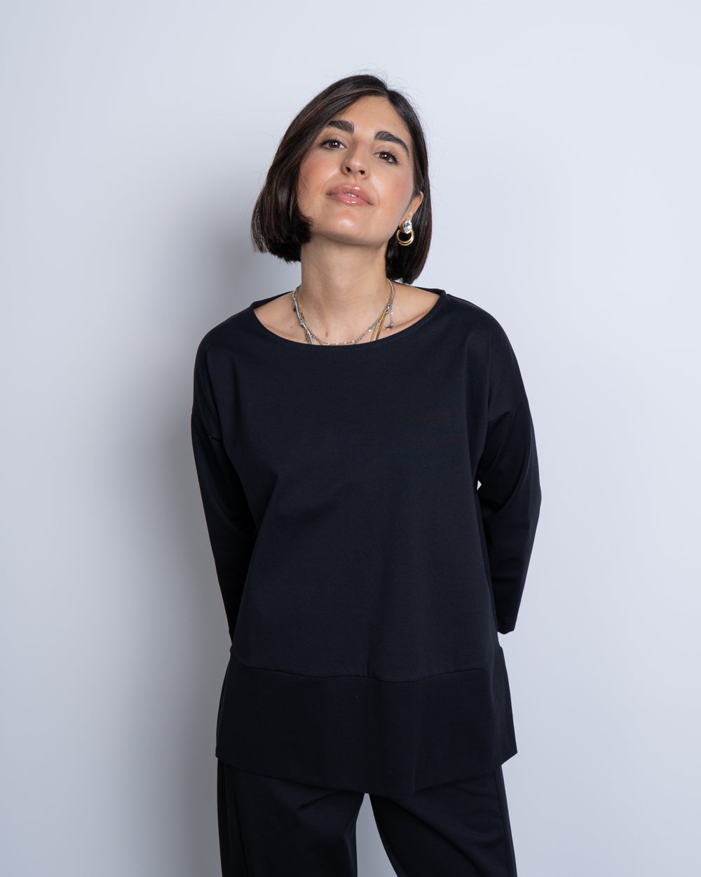 BLUSA NUNZIA NERO