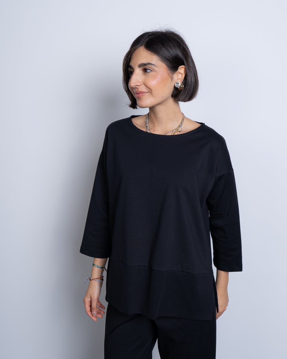 BLUSA NUNZIA NERO