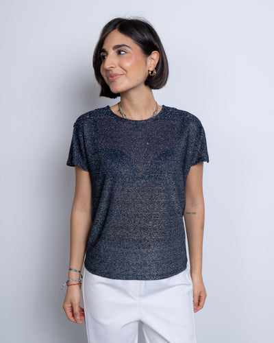T-SHIRT BROOK BLU