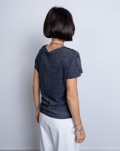 T-SHIRT BROOK BLU