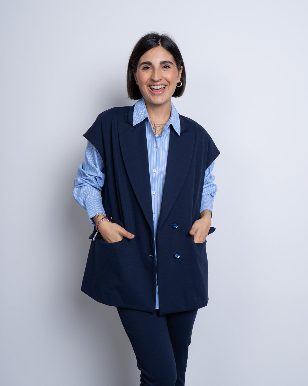 GILET NADA BLU