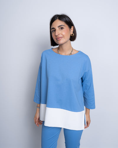 BLUSA NUNZIA CIELO