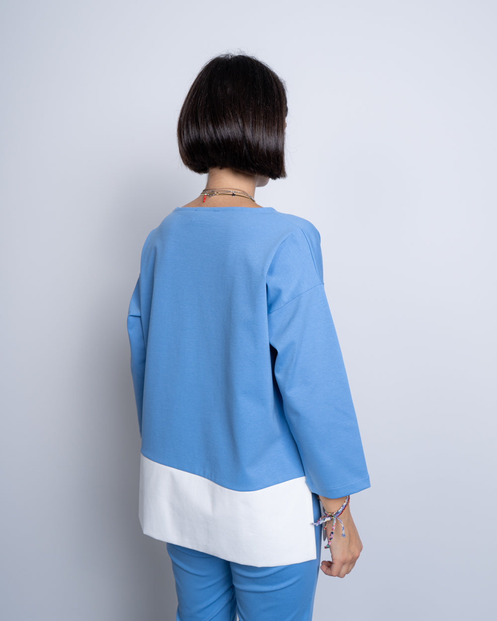 BLUSA NUNZIA CIELO
