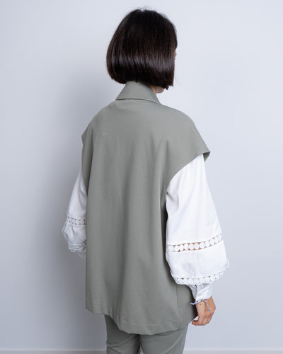 GILET NADA SALVIA