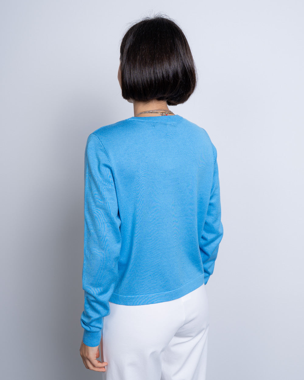 MAGLIONE SILJE LS AZZURRO