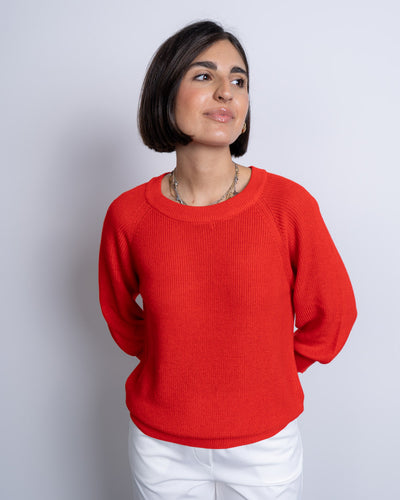 MAGLIONE NEWLEXSUN 3 ROSSO