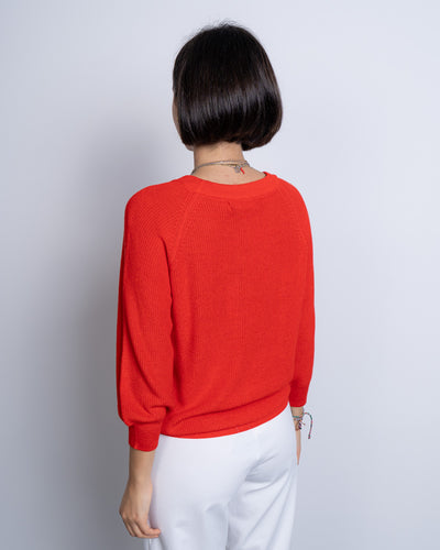 MAGLIONE NEWLEXSUN 3 ROSSO