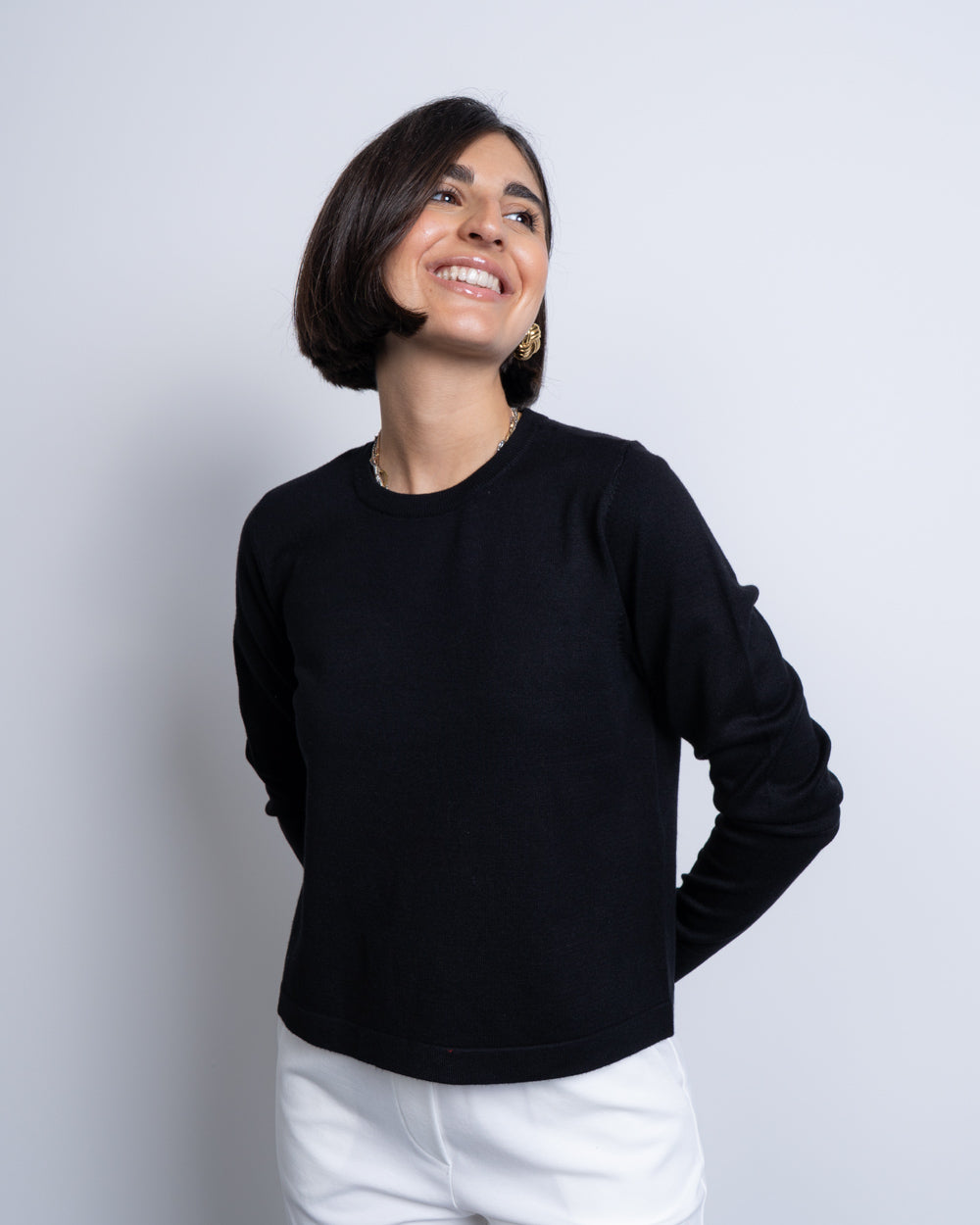 MAGLIONE SILJE LS NERO
