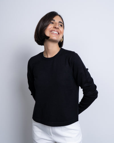 MAGLIONE SILJE LS NERO