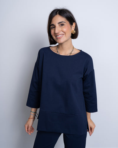 BLUSA NUNZIA BLU