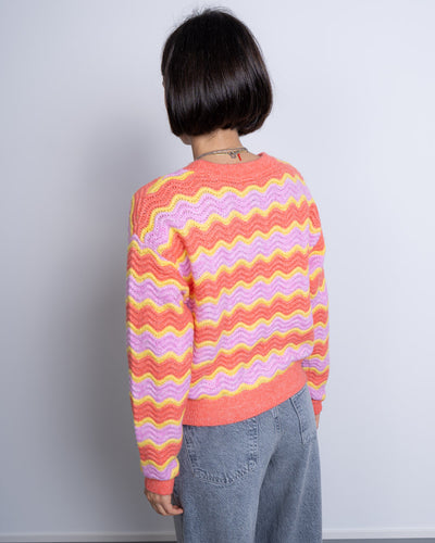 MAGLIONE TELMA ROSA/GIALLO