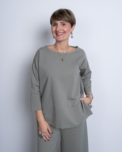 BLUSA NUNZIA SALVIA