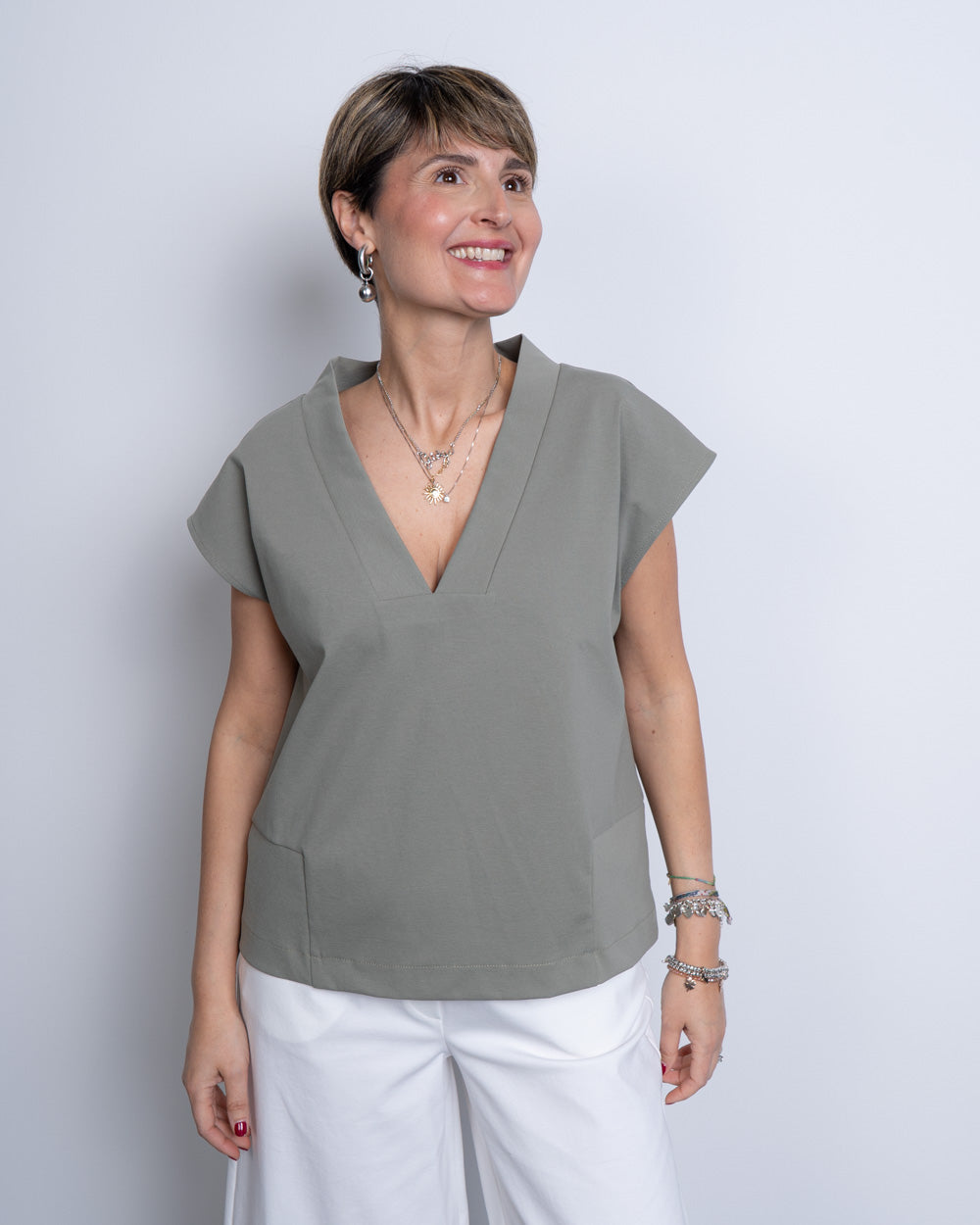 BLUSA NAOMI SALVIA
