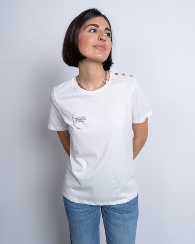 T-SHIRT VITA BIANCO