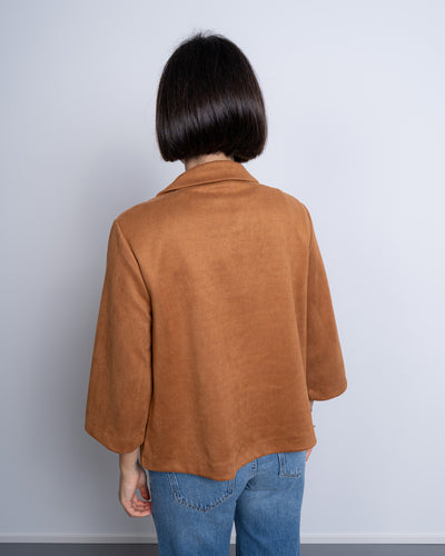GIACCA LIA COGNAC