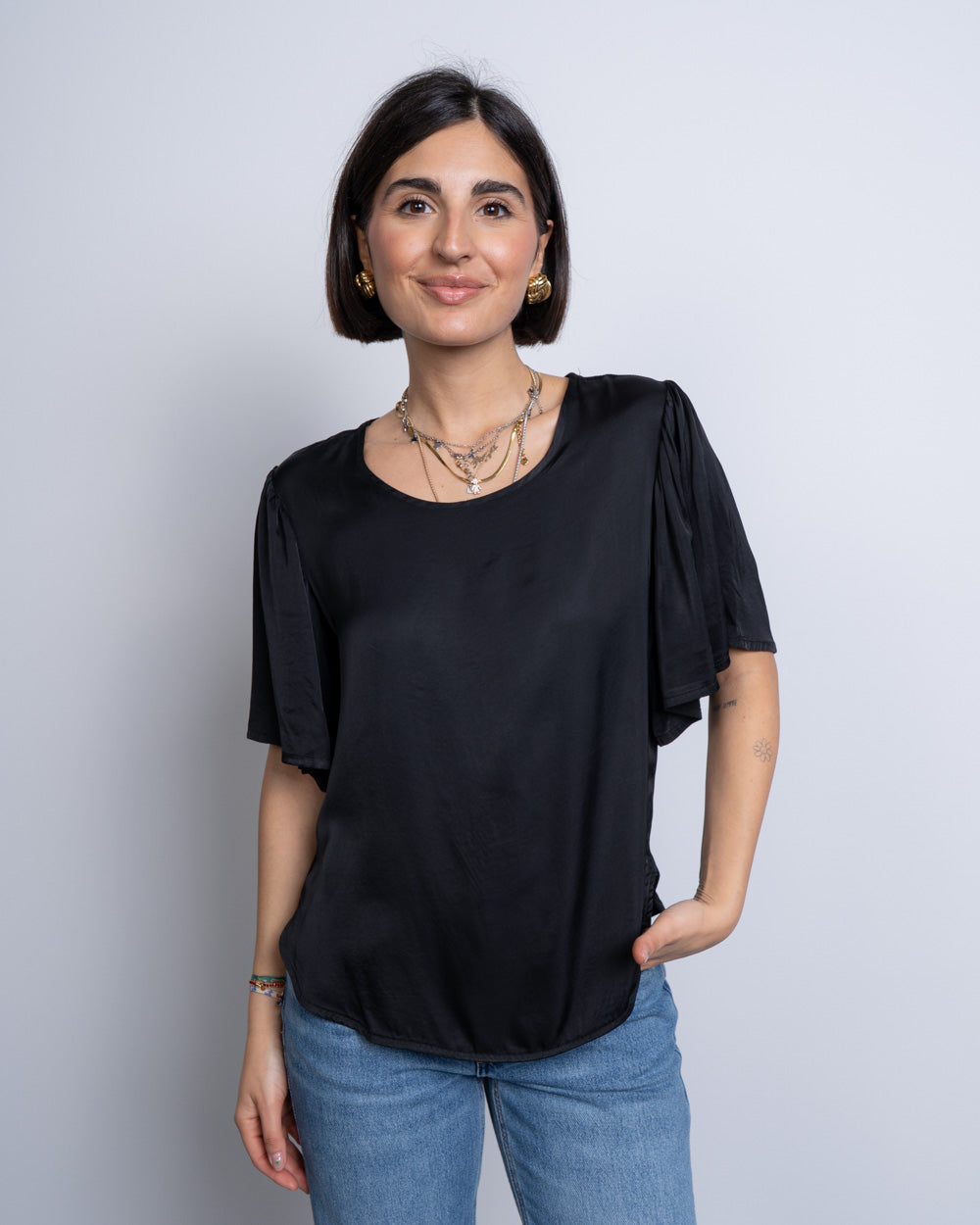 BLUSA IVONNE NERO