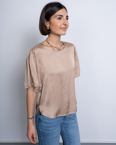 BLUSA IVONNE SABBIA