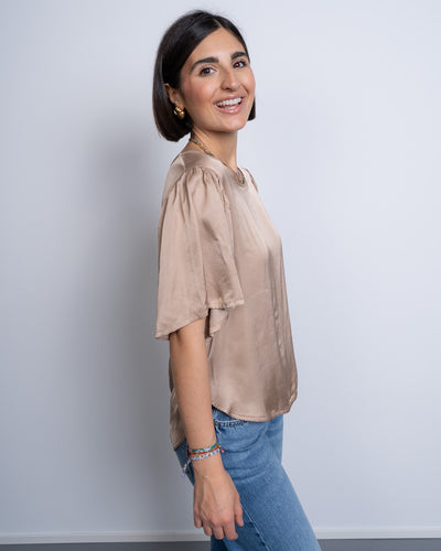 BLUSA IVONNE SABBIA