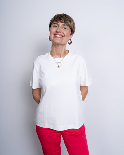 T-SHIRT NAIMA BIANCO