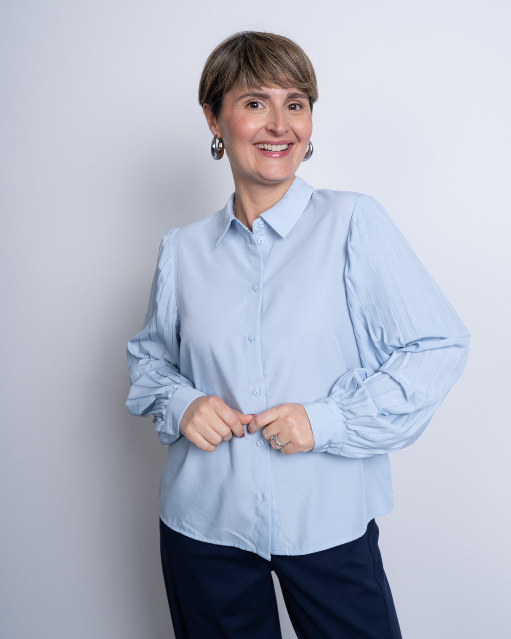 CAMICIA VERA BLU