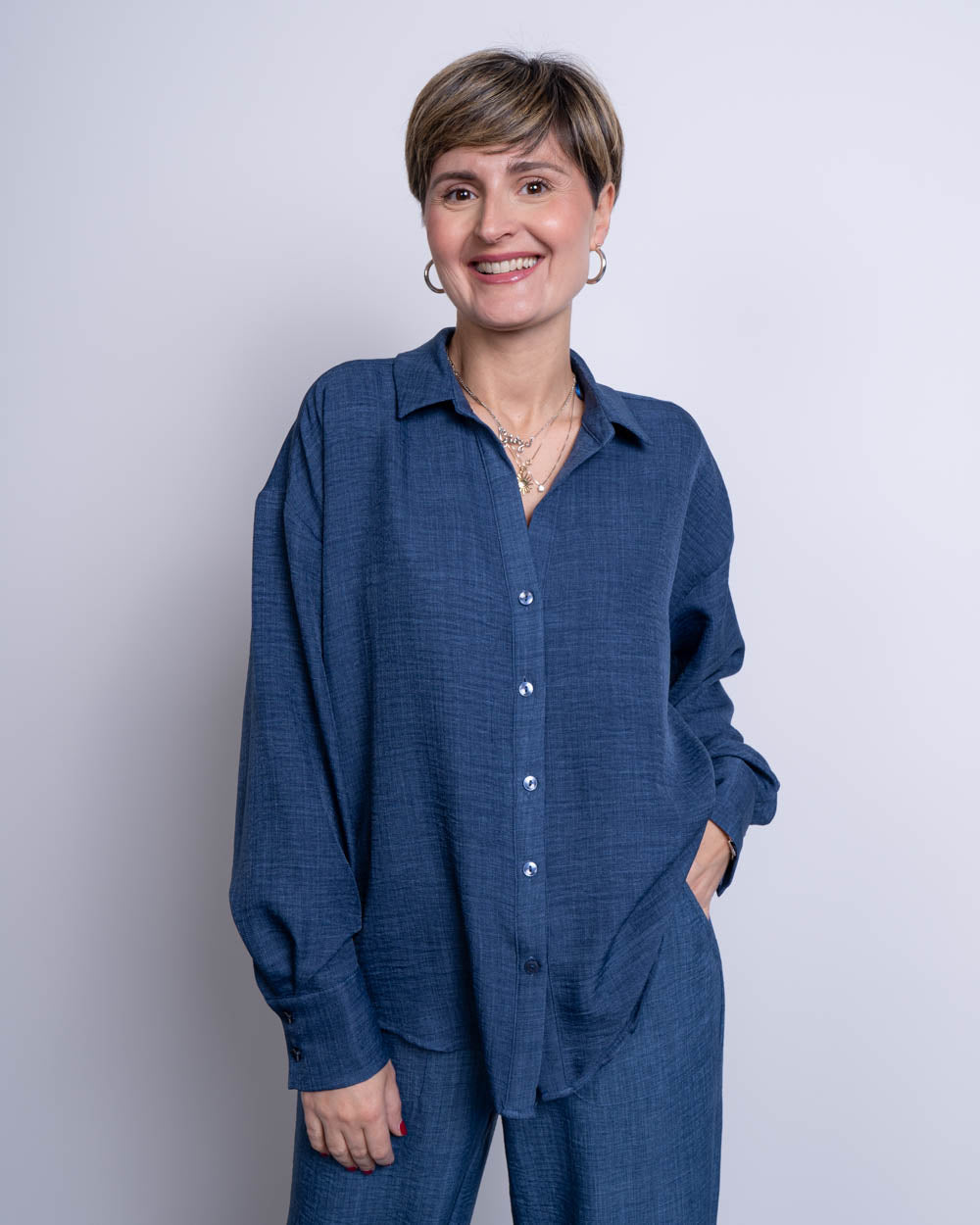 CAMICIA MELANEY DENIM