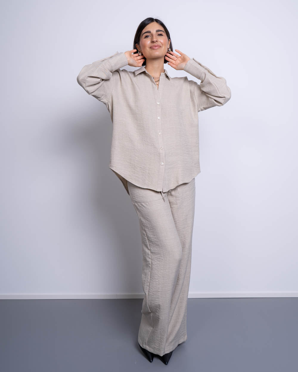 PANTALONE MELANEY BEIGE