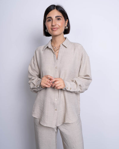 CAMICIA MELANEY BEIGE