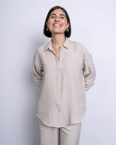 CAMICIA MELANEY BEIGE