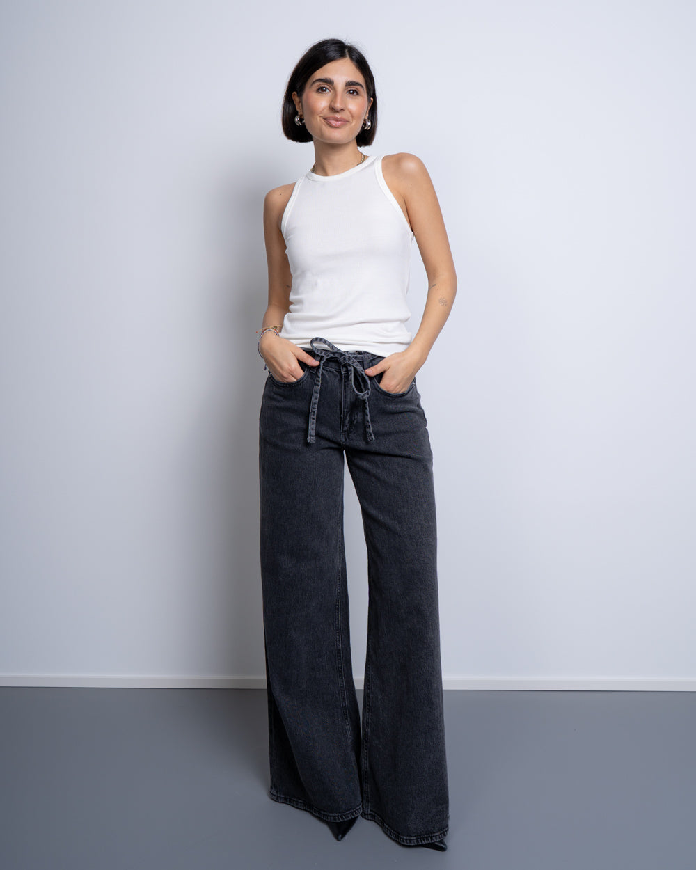 JEANS ANNET NERO