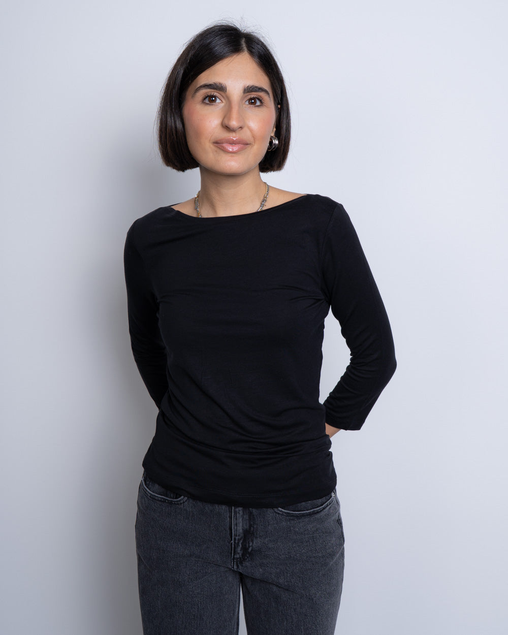 T-SHIRT FIONA NERO