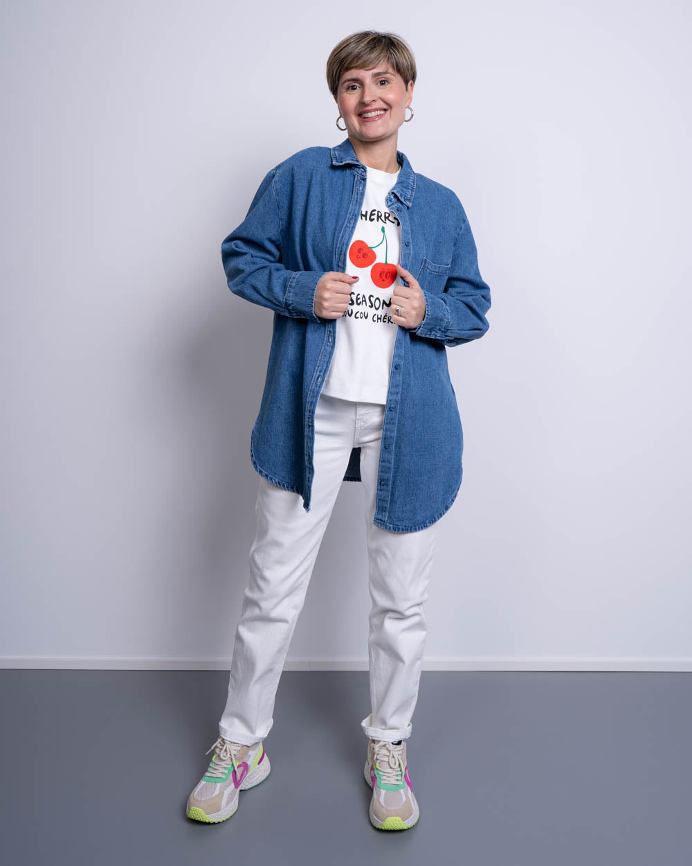 PANTALONE TESSA BIANCO