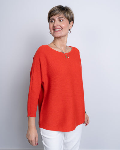 MAGLIONE NORA ROSSO