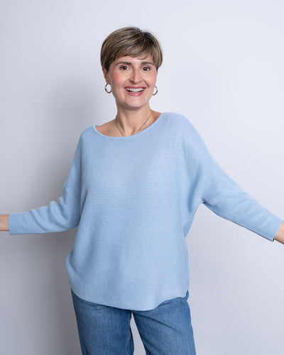 MAGLIONE NORA BLU