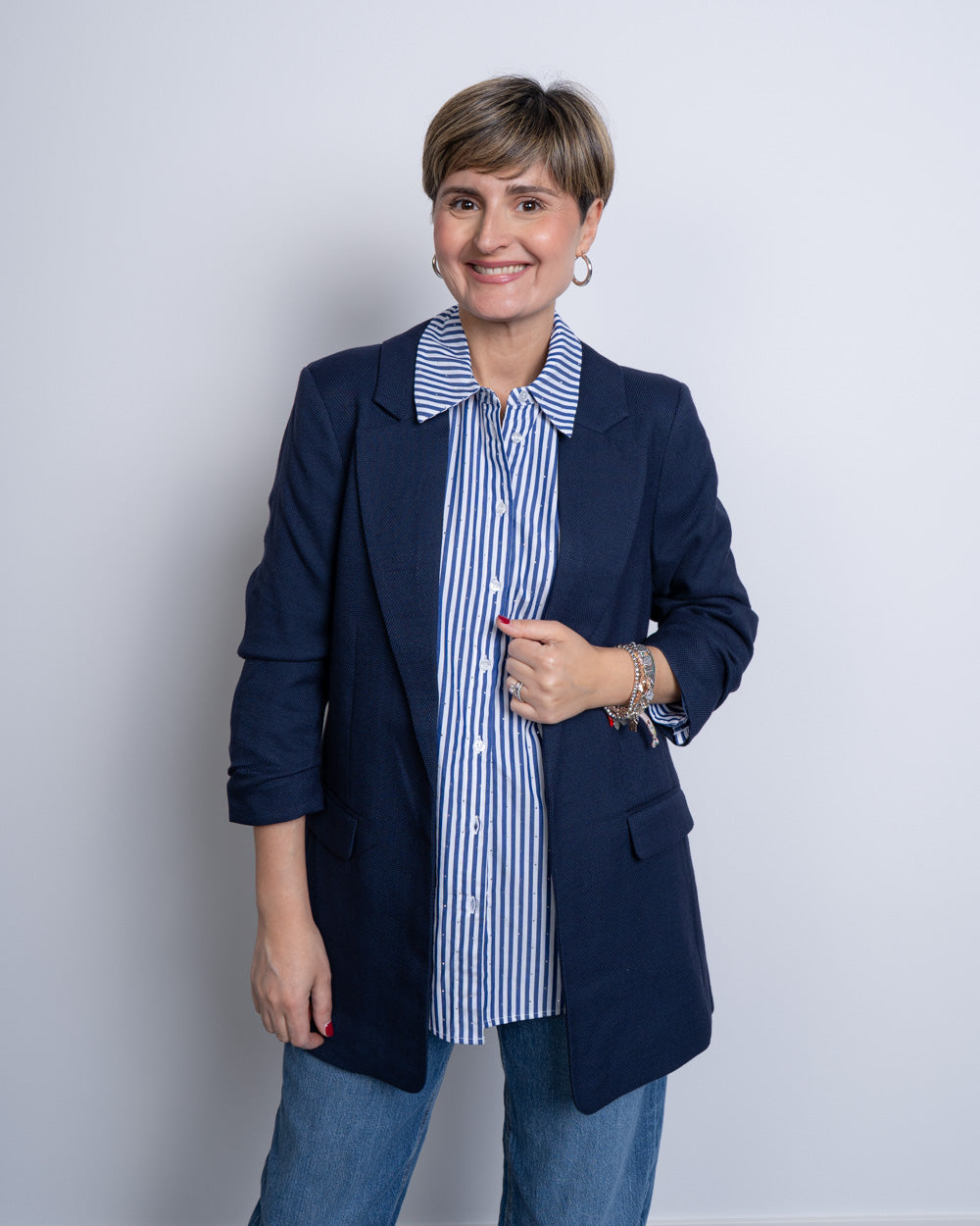GIACCA NILA BLU