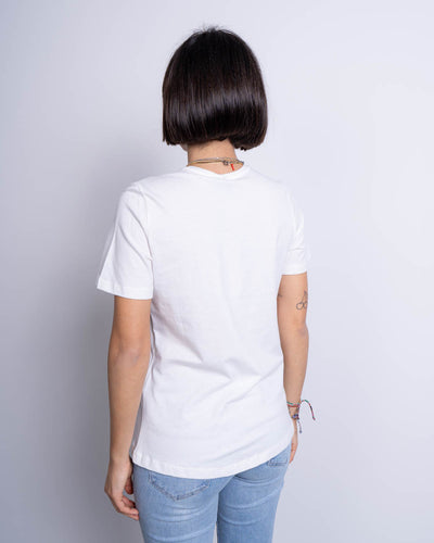 T-SHIRT KAIA BIANCO/NERO