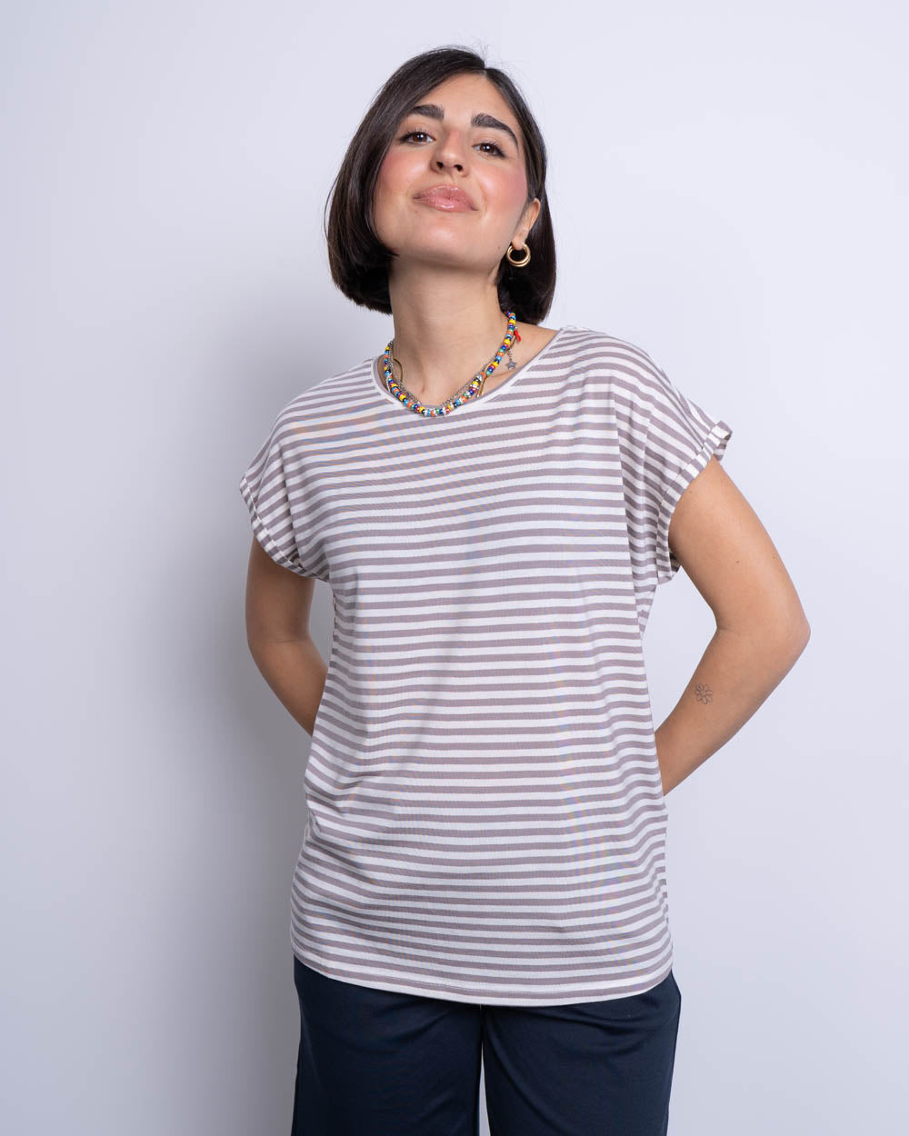 T-SHIRT AVA BEIGE