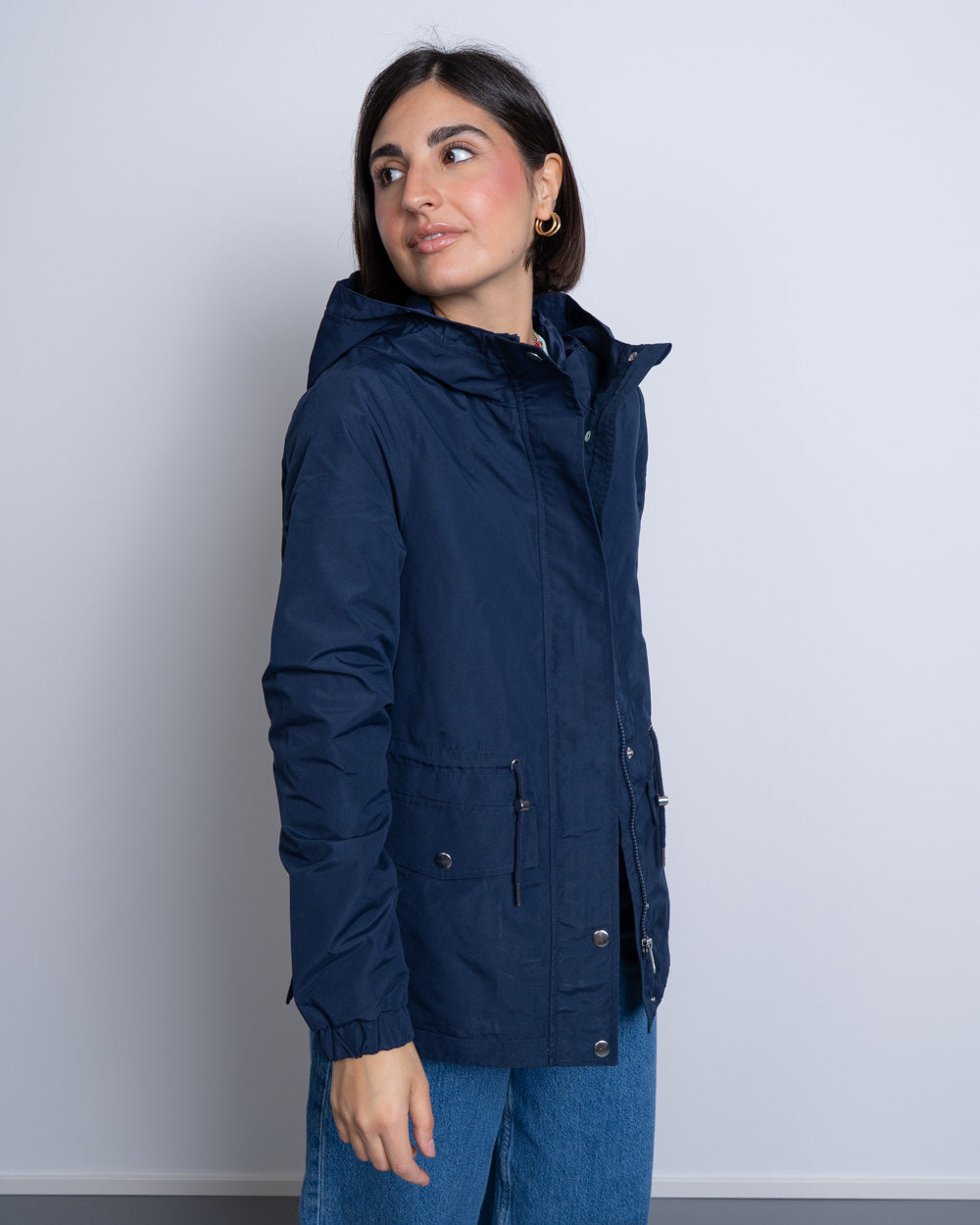 PARKA PAISLEY BLU
