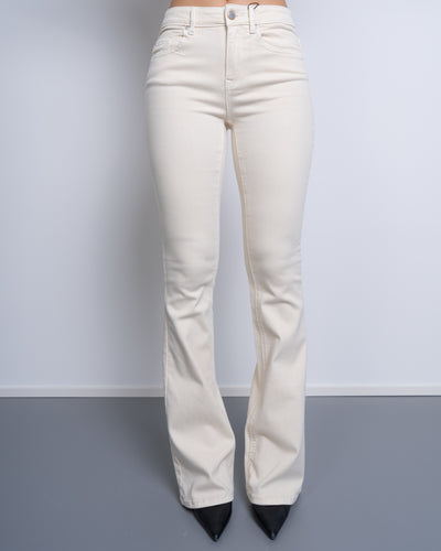 PANTALONE FLASH FLARED ECRÙ