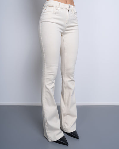 PANTALONE FLASH FLARED ECRÙ