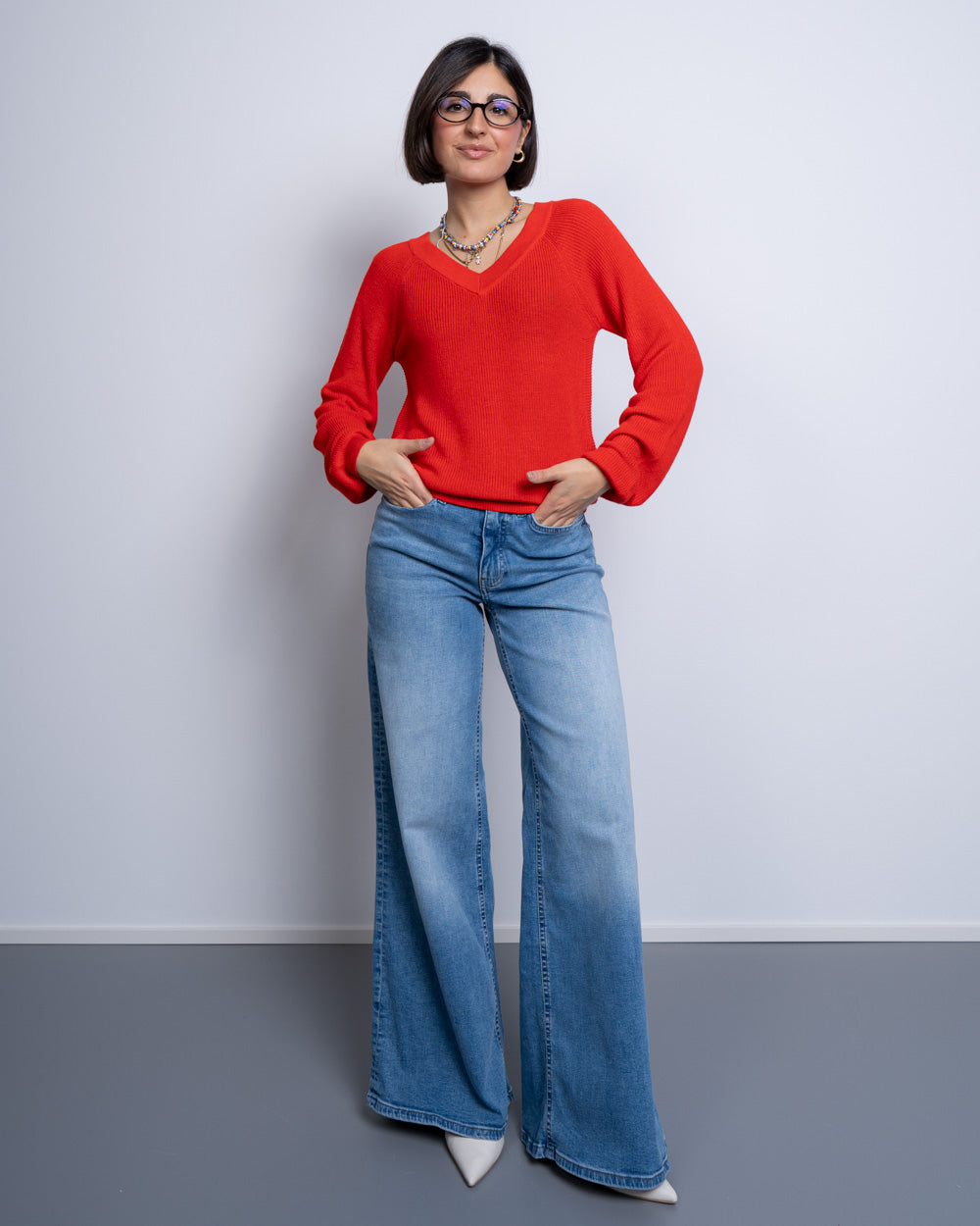 JEANS TWIGGY BLU