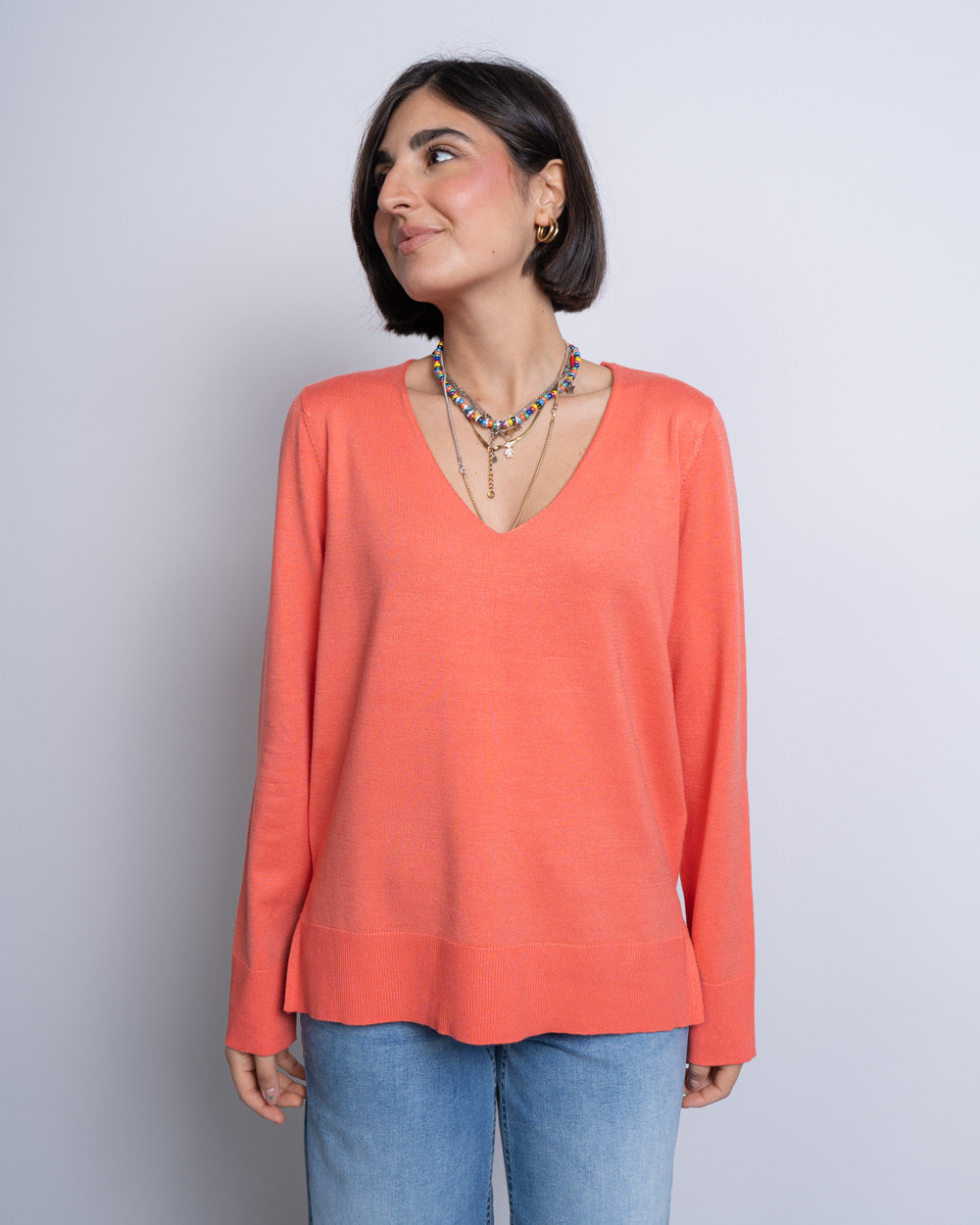 MAGLIONE SILJE CORALLO