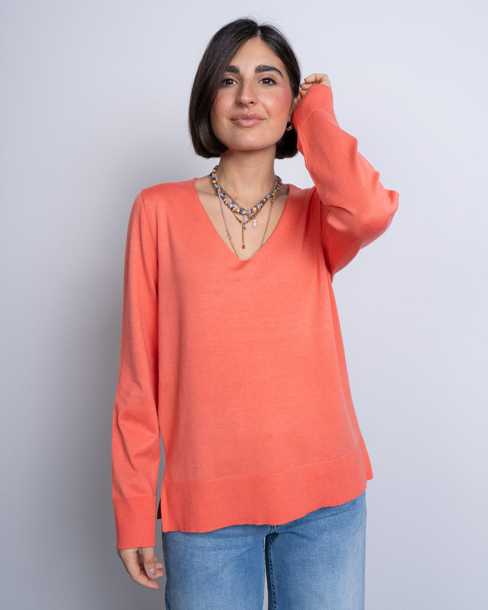 MAGLIONE SILJE CORALLO