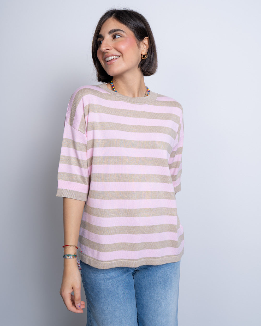 T-SHIRT MMORLA ROSA