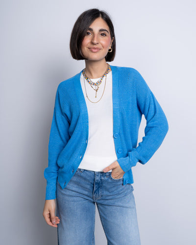 CARDIGAN NEWLEXSUN AZZURRO