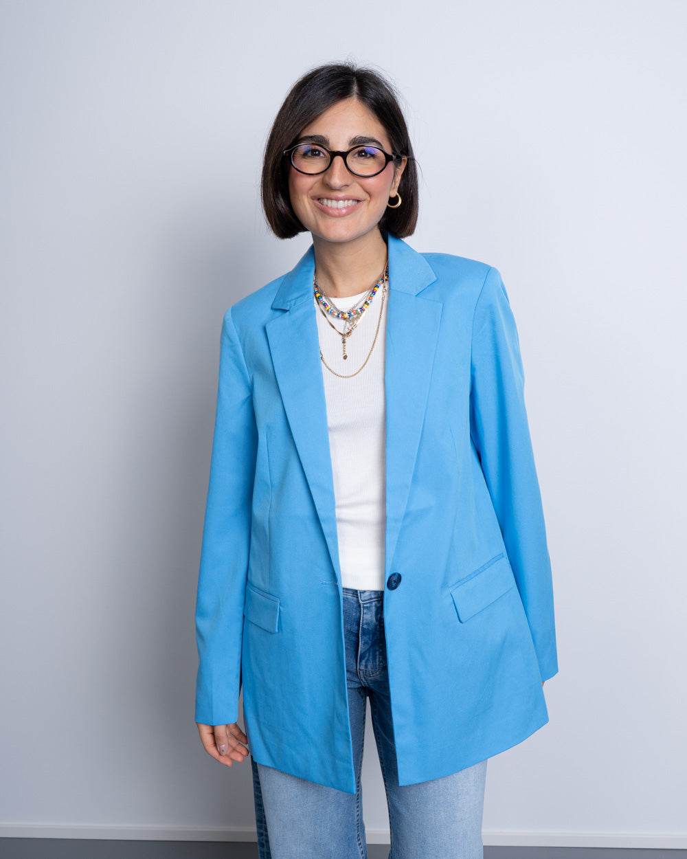 GIACCA NILA AZZURRO