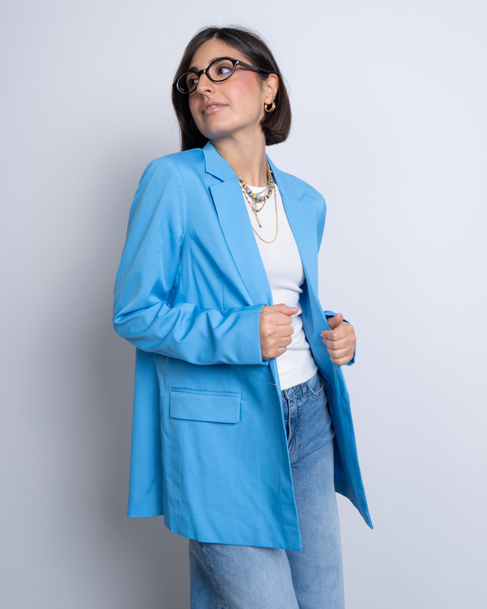 GIACCA NILA AZZURRO