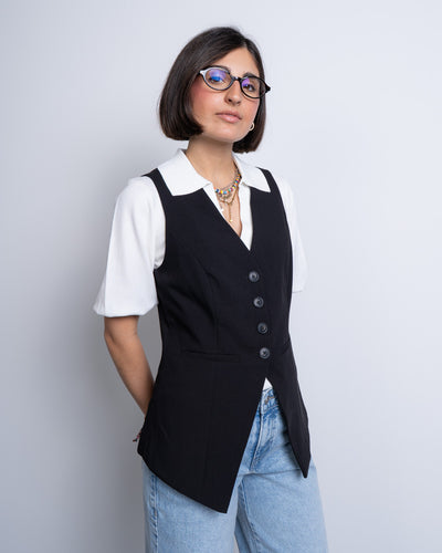 GILET OCEANNA NERO