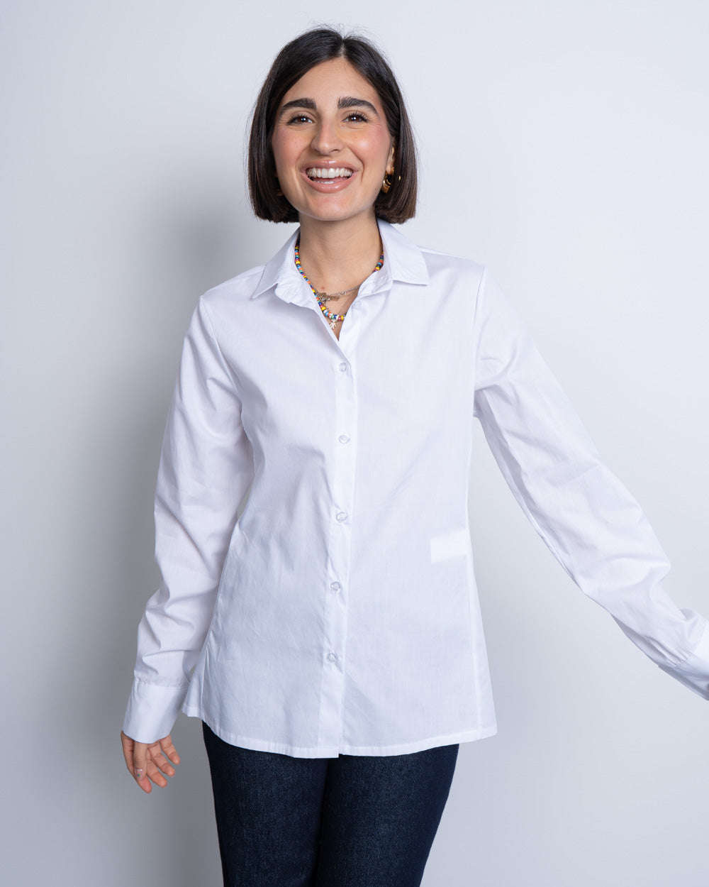 CAMICIA NUCCIA BIANCO