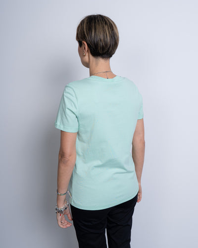 T-SHIRT PAULINA VERDE ACQUA